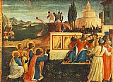 Saint Canvas Paintings - Saint Cosmas and Saint Damian Salvaged